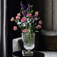 Nachtmann Nachtmann Minerva Platin Vase auf Fuss - Limited Edition h: 315 mm Платиновая ваза Nachtmann Minerva на ножке - ограниченная серия, высота: 315 мм