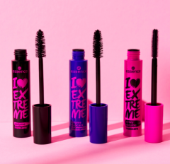 essence cosmetics Wimperntusche I love extreme volume mascara waterproof black, Эссенс Тушь для ресниц Супер объем водостойкая, черная,12 мл