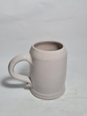 Немецкая пивная кружка винтажная Sb / F.Reimann &quot;Лиса с добычей&quot;, керамика, 0.4 л, 13 см, Германия, 1970-80гг.