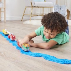 Spin Master Mighty Express Farm-Frieda Push-and-Go Zug mit Guterwaggon Поезд Mighty Express Farm-Frieda Push-and-Go с товарным вагоном