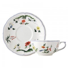 Gien Fayencerie Gien 'Oiseaux Paradis' Fruhstucks-Obertasse 30 cl Gien &quot;Oiseaux Paradis&quot; Чашка для завтрака 300 мл