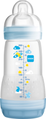 MAM Детская бутылочка	 Анти-колики 260ml, Junge, 1 шт