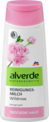 alverde NATURKOSMETIK Reinigungsmilch Wildrose Очищающее молочкос экстрактом Дикой розы, 200 мл
