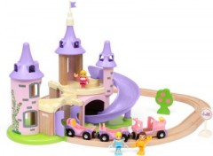 BRIO BRIO Disney Princess Traumschloss Eisenbahn-Set BRIO Набор поездов в замке мечты принцессы Диснея
