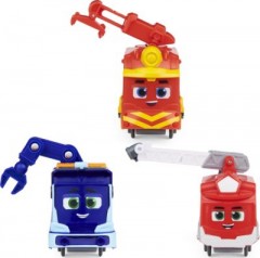 Spin Master Mighty Express Push-and-Go Zuge 3er Set Поезда Mighty Express Push and Go, набор из 3 шт.