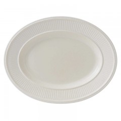 Wedgwood Wedgwood 'Edme Plain' Platte oval 35 cm Wedgwood &quot;Edme Plain&quot; Блюдо овальное 35 см