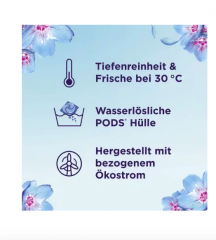 Lenor Vollwaschmittel Pods Aprilfrisch, 5 х 14 Wl, Капсулы для стирки Ленор 3 в 1 Апрельская свежесть, 5 упаковок х 14 шт (70 штук)