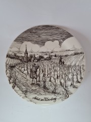 Ironstone Керамическая термоустойчивая тарелка 24,5см, Англия