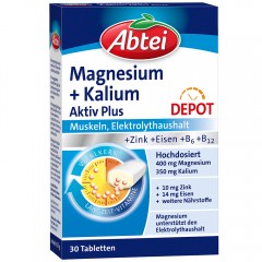 Abtei (Абтай) Magnesium 400 + Kalium 30 шт
