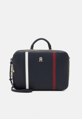 Tommy Hilfiger EMBLEM LAPTOP BAG CORP Laptop bag space blue EMBLEM LAPTOP BAG CORP Сумка для ноутбука космический синий