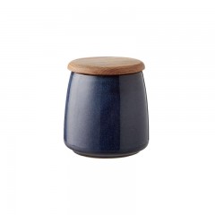 Bitz Bitz Gastro dark blue Vorratsdose mit Deckel h: 12 cm / d: 9 cm Темно-синяя банка для хранения Bitz Gastro с крышкой, высота: 12 см / глубина: 9 см
