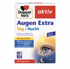 Doppelherz Augen Extra Tag + Nacht Kapseln Для глаз Экстра Капсулы, 30 шт