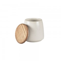 Bitz Bitz Gastro matte cream Vorratsdose mit Deckel h: 12 cm / d: 9 cm Баночка для хранения матового крема Bitz Gastro с крышкой В: 12 см / Г: 9 см