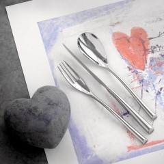 Sambonet Sambonet H-Art - Edelstahl 18/10 Mokkaloffel 111 mm Sambonet H-Art - ложка для мокко из нержавеющей стали 18/10 111 мм