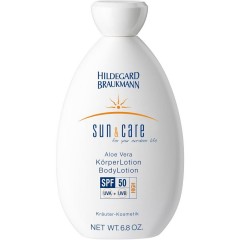 Hildegard Braukmann Sun & Care Aloe Vera Korper Lotion Солнцезащитный лосьон, SPF 20 / 200 мл