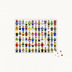 Lego Puzzle – Minifiguren (1.000 Teile) Пазл - Минифигурки (1000 деталей)