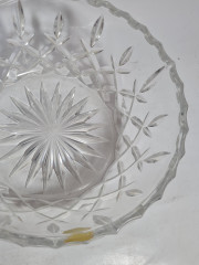 Чаша винтажная Echt , хрусталь, 18.5 см, Германия, 1960-70гг.