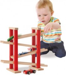 Eichhorn Auto-Rennbahn mit 4 Fahrzeugen Автогоночная трасса с 4 автомобилями