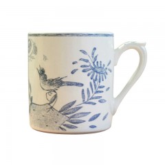 Gien Fayencerie Gien 'Oiseau Bleu monochrome' Henkelbecher 0,30 l Gien &quot;Oiseau Bleu монохромный&quot; Кружка 0,30 л