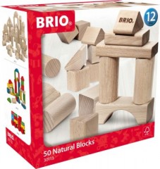 BRIO Natur Holzbausteine Строительные блоки из натурального дерева