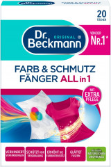 Dr. Beckmann Farb- & Schmutzfänger Tücher,  Очиститель пятен и грязи 20шт