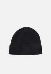 Tommy Hilfiger ESSENTIAL FLAG BEANIE UNISEX Beanie black ESSENTIAL FLAG BEANIE UNISEX Шапочка черный
