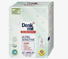 Denkmit Vollwaschmittel Pulver Ultra Sensitive, 20 Wl Универсальный стиральный порошок сверхчувствительный, 20 загрузок