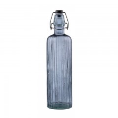 Bitz Bitz Kusintha - Glas blue Wasserflasche 0,75 L Bitz Kusintha - Бутылка для воды стеклянная синяя 0,75 л