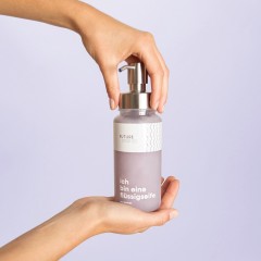 FUTURE STORIES Starterset Flussigseife Pulver Lavendel &amp; Bergamotte inkl. Pumpspender  Стартовый набор жидкого мыла лаванда и бергамот, включая дозатор-помпу