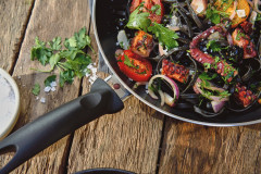 BALLARINI BALLARINI Pfanne LIPARI schwarz БАЛЛАРИНИ сковорода ЛИПАРИ