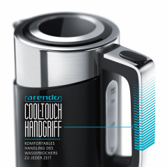 Arendo Arendo Wasserkocher, 1,7 l, 3000 W, Edelstahl, Schnellkoch Funktion, Temperatureinstellung 70° C 100° C Чайник Arendo, 1,7 л, 3000 Вт, нержавеющая сталь, функция быстрого закипания, регулировка температуры 70°С 100°С