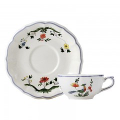 Gien Fayencerie Gien 'Oiseaux Paradis' Kaffee-/Tee-Obertasse 13 cl Gien &quot;Oiseaux Paradis&quot; Чашка для чая/кофе 130 мл
