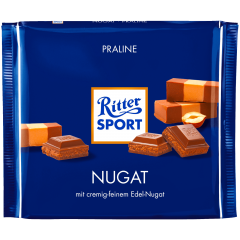 Ritter Sport Nugat Молочный шоколад с нугой 250г