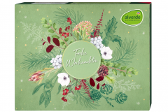 SET: Alverde NATURKOSMETIK Adventskalender Alverde NATURKOSMETIK Адвент-календарь 2025 "Счастливого Рождества", 24 средства натуральной косметики по уходу за кожей лица и тела