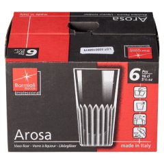 Bormioli Rocco Likorglaser Arosa 6 St, Бормиоли Рокко Набор стаканов для ликера и крепких напитков 160 мл, 6 шт