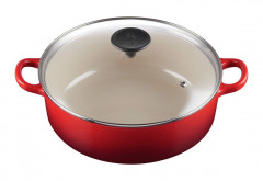 Le Creuset LE CREUSET Br\u00e4ter 24 cm RISOTTO rot LE CREUSET Br>4ter РИЗОТТО 24 см