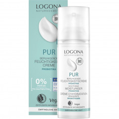 Logona Pur Beruhigende Feuchtigkeits-Creme mit Probiotika  Pur Soothing увлажняющий крем с пробиотиками