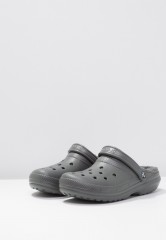 Crocs CLASSIC LINED UNISEX Hausschuh slate grey/smoke CLASSIC LINED UNISEX Тапочки сланцево-серый/дымчатый