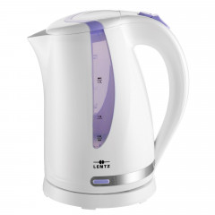 Lentz Lentz Wasserkocher Wasserkocher 1,7 Liter LED, 1.7 l, 2200 W  Чайник Lentz чайник 1,7 л LED, 1,7 л, 2200 Вт