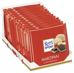 Ritter Sport (Риттер Спорт) Marzipan 12 шт. x 100 г