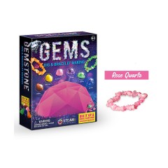 Spielzeug fur archaologische Ausgrabungen Naturliches Mineral-Edelstein-DIY-Armband Археологические раскопки игрушка натуральный минерал драгоценный камень DIY браслет