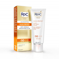RoC Soleil-Protect Anti-Wrinkle Smoothing Fluid SPF 50  Soleil Protect Разглаживающий флюид против морщин SPF 50