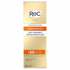 RoC Soleil-Protect Anti-Wrinkle Smoothing Fluid SPF 50  Soleil Protect Разглаживающий флюид против морщин SPF 50