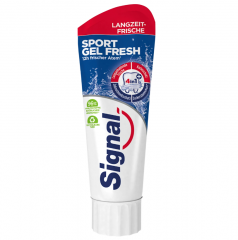 Signal Zahnpasta Sport Gel fresh Сигнал Зубная паста гель с насыщенным вкусом мяты , 75 мл